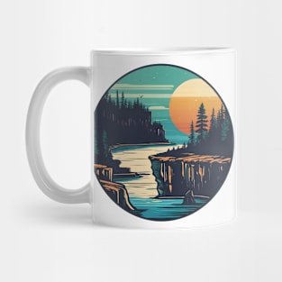 Cliff's and River Mug